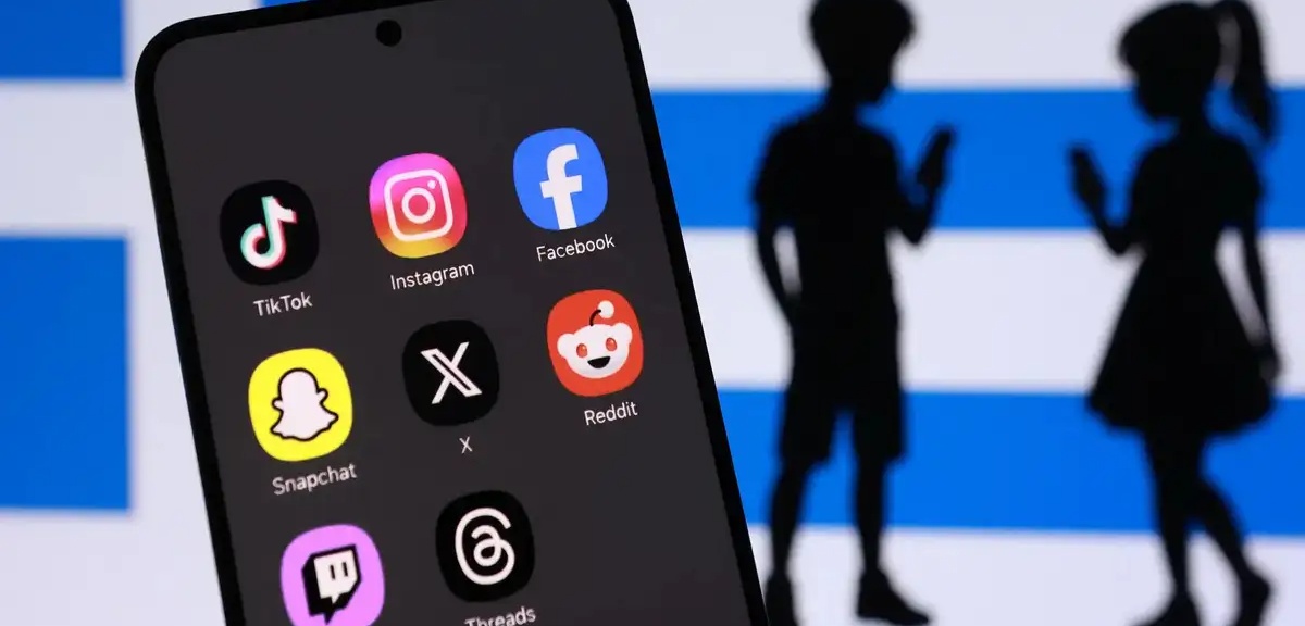 Greece banned social media for children under 15 from 1 January 2027